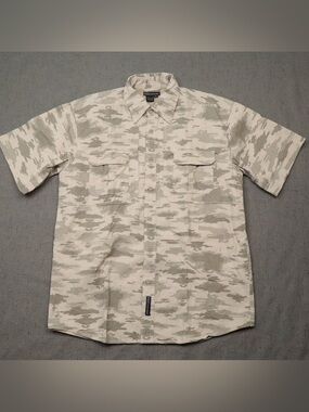 5.11 Tactical Taclite Pro Shirt Tan Digital Camo Ripstop Mens Utility Work Shirt